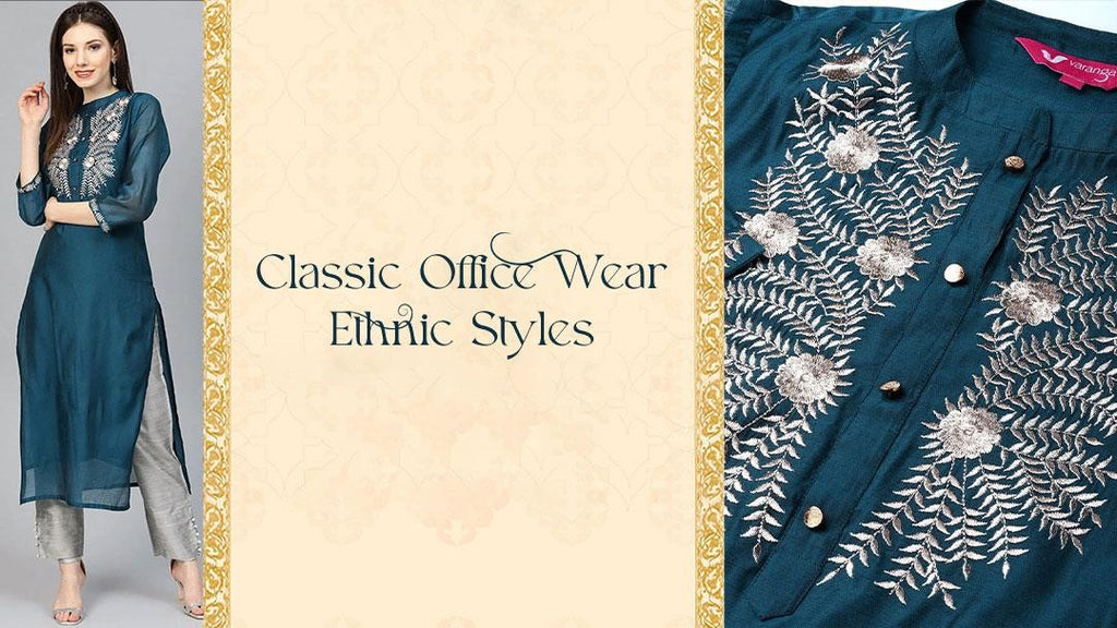 Infuse Indian Charm into Your Workplace Wardrobe: A Style Journey with Varanga