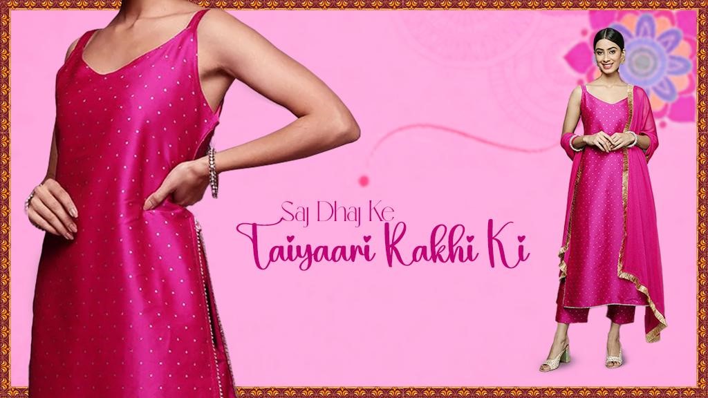 Rock the Rakhi festival with Varanga's Jaw-Dropping Women's Ethnic Wear