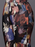 Varanga Women Black Abstract Printed  Co-Ords