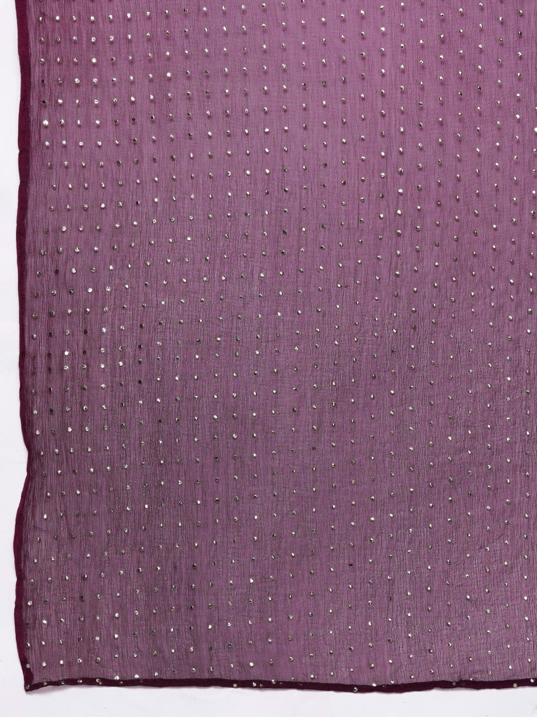 Varanga Women Purple Jacquard Weave Kurta With Bottom And Dupatta