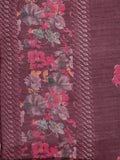 Varanga Women Maroon Floral Printed  Embroidered Kurta Paired With Bottom And Dupatta