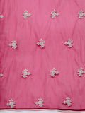 Varanga Women Embroidered Thread Work Anarkali Kurta with Trousers & With Dupatta