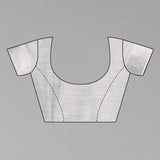 Ethnic Motifs Zari Woven Design Banarasi Saree