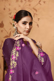 Ethnic Motifs Zari Woven Design Banarasi Saree