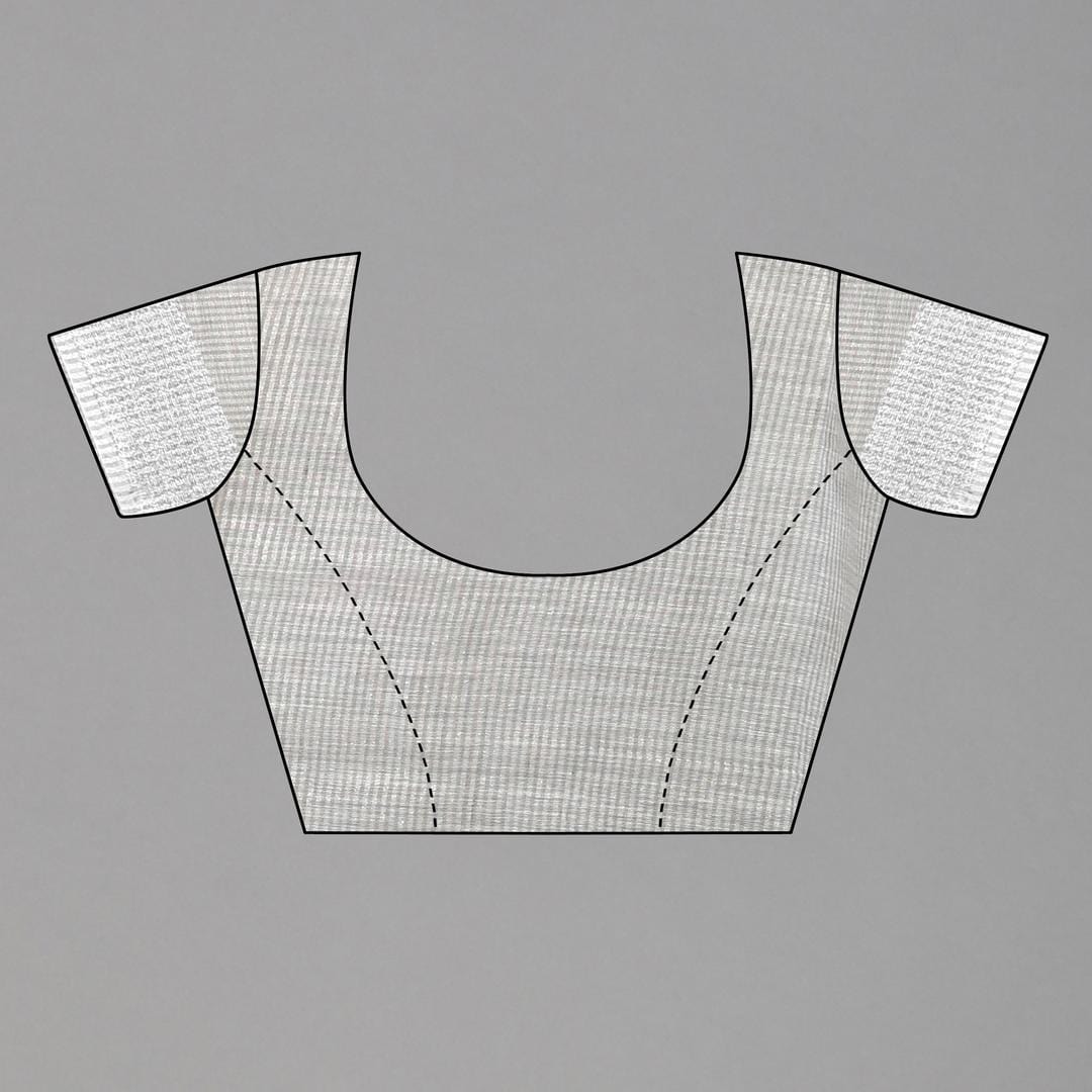 Ethnic Motifs Zari Woven Design Banarasi Saree