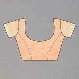 Ethnic Motifs Zari Woven Design Banarasi Saree