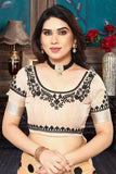 Ethnic Motifs Zari Woven Design Banarasi Saree