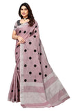 Ethnic Motifs Zari Woven Design Banarasi Saree