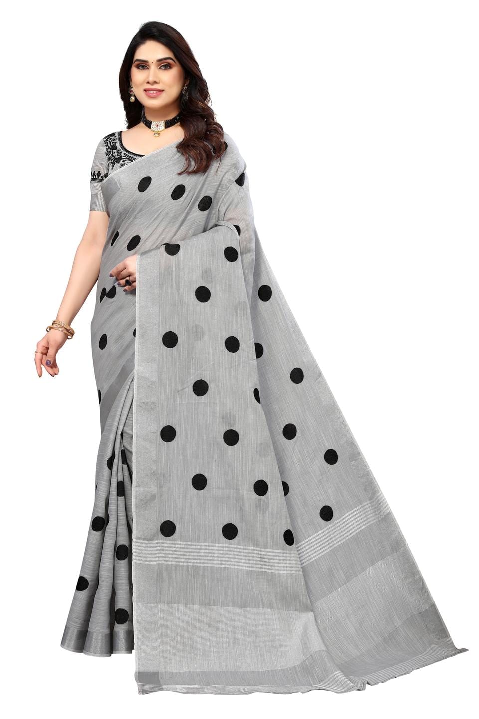 Ethnic Motifs Zari Woven Design Banarasi Saree