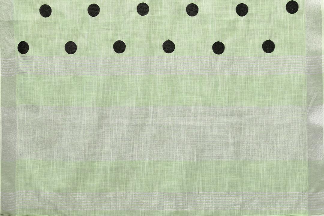 Ethnic Motifs Zari Woven Design Banarasi Saree