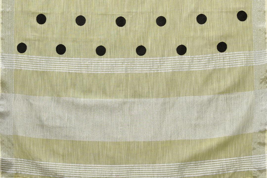 Ethnic Motifs Zari Woven Design Banarasi Saree