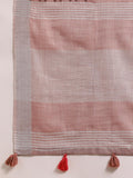 Ethnic Motifs Zari Woven Design Banarasi Saree