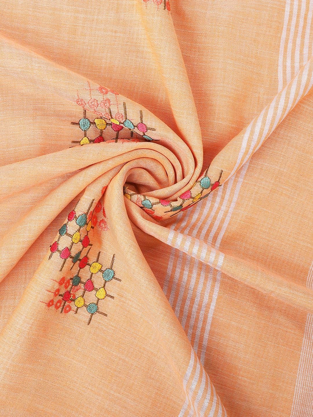 Ethnic Motifs Zari Woven Design Banarasi Saree