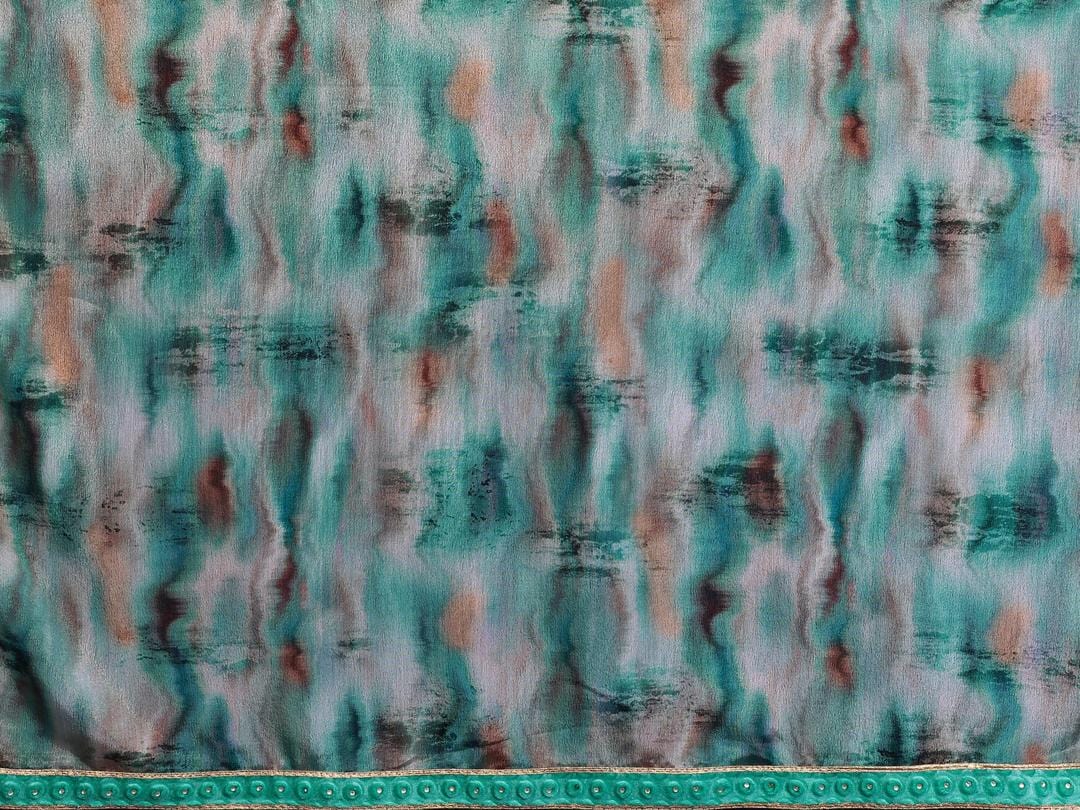 Ethnic Motifs Zari Woven Design Banarasi Saree