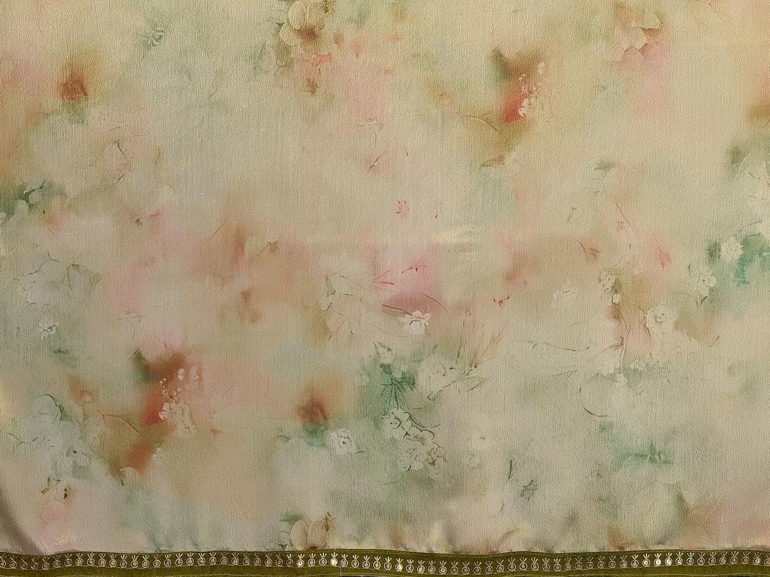 Ethnic Motifs Zari Woven Design Banarasi Saree