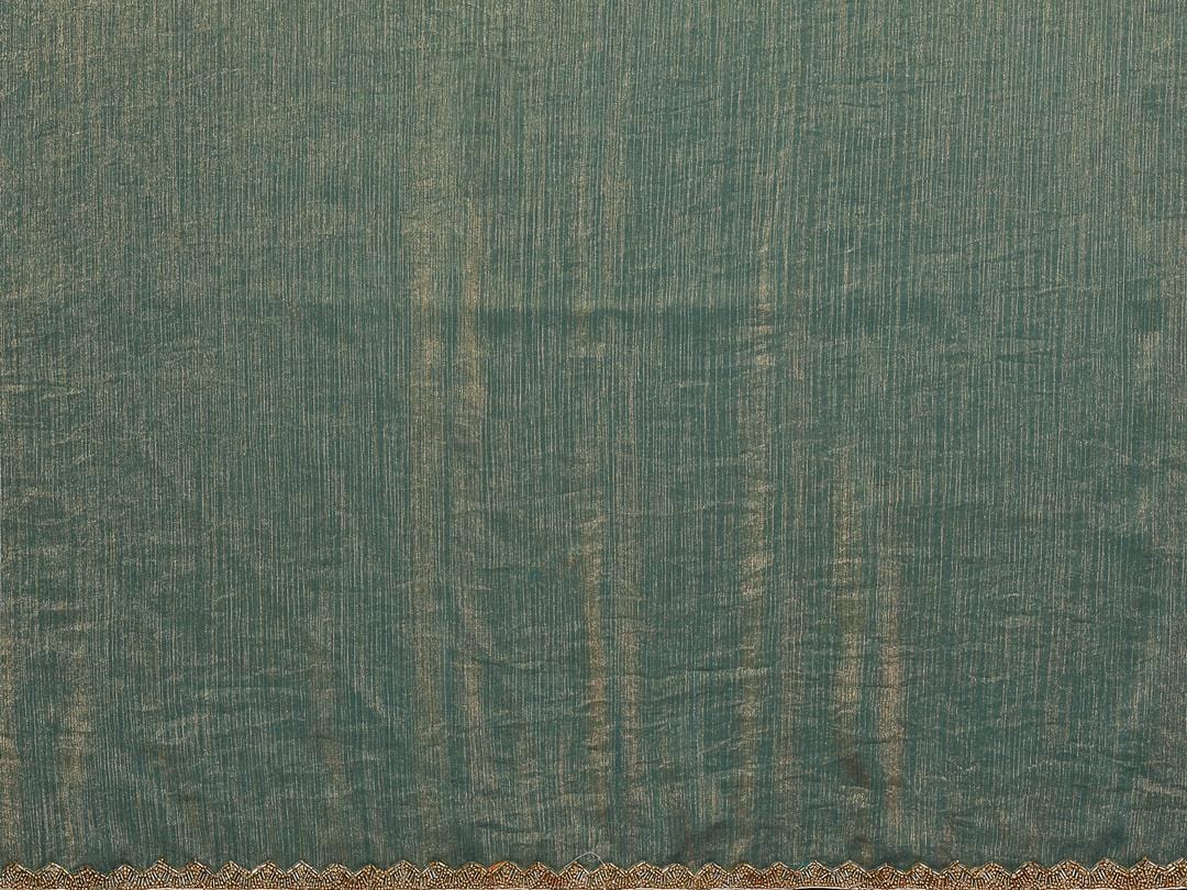 Ethnic Motifs Zari Woven Design Banarasi Saree