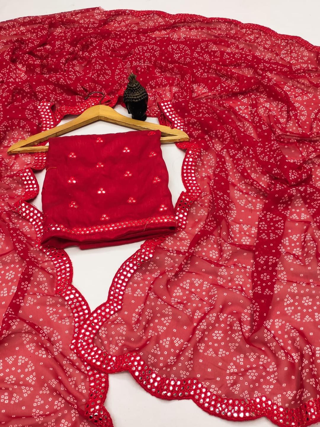 Ethnic Motifs Zari Woven Design Banarasi Saree