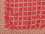 Ethnic Motifs Zari Woven Design Banarasi Saree