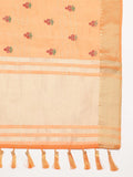Ethnic Motifs Zari Woven Design Banarasi Saree