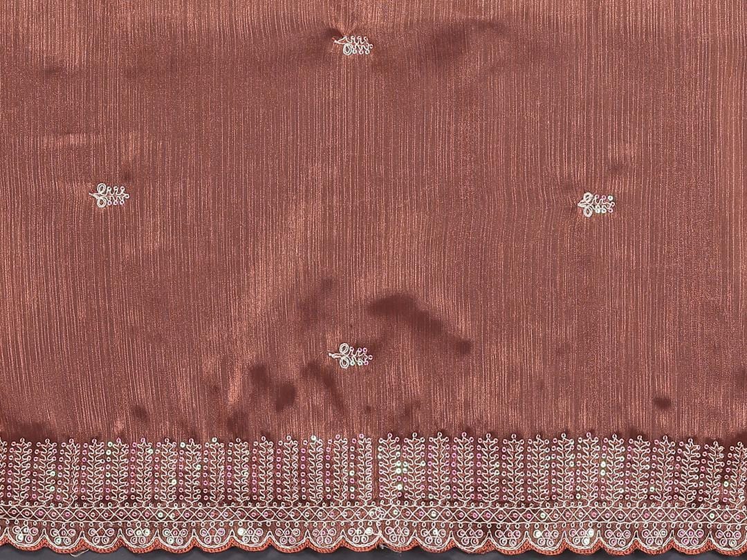 Ethnic Motifs Zari Woven Design Banarasi Saree