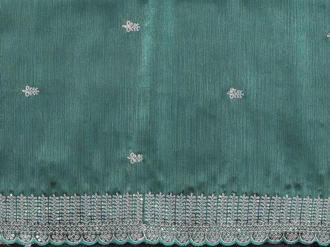 Ethnic Motifs Zari Woven Design Banarasi Saree