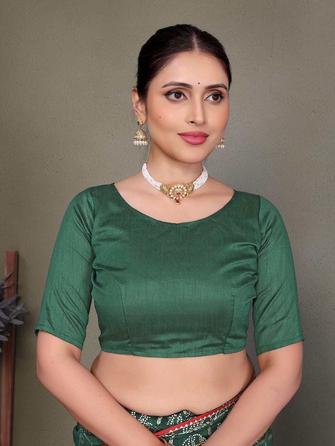 Ethnic Motifs Zari Woven Design Banarasi Saree