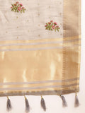 Ethnic Motifs Zari Woven Design Banarasi Saree