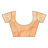 Ethnic Motifs Zari Woven Design Banarasi Saree