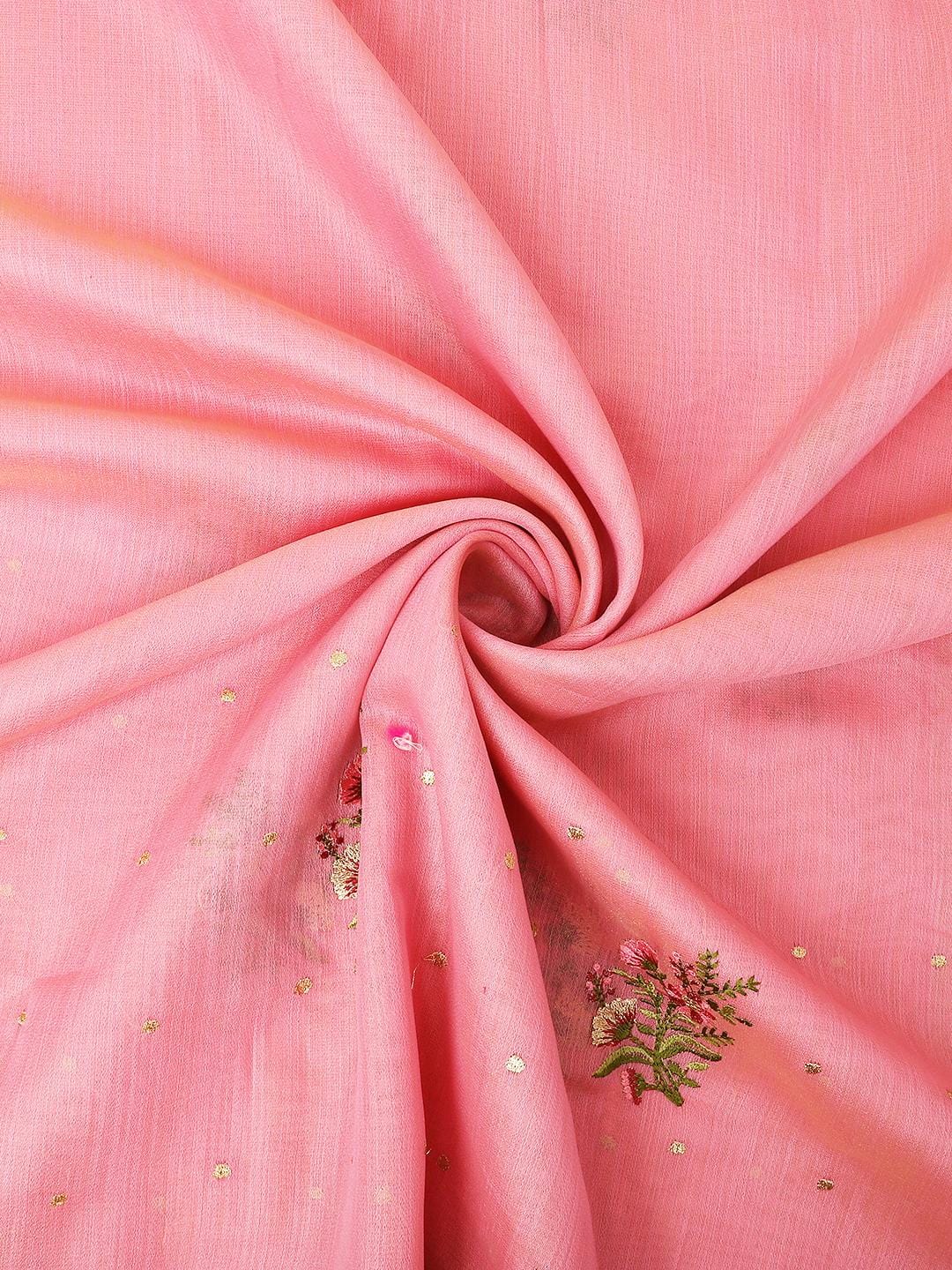 Ethnic Motifs Zari Woven Design Banarasi Saree