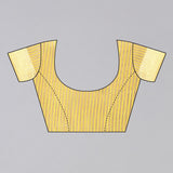 Ethnic Motifs Zari Woven Design Banarasi Saree