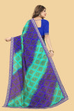 Ethnic Motifs Zari Woven Design Banarasi Saree
