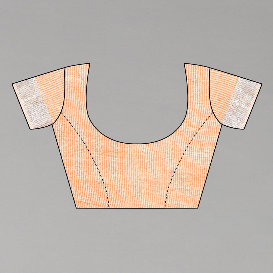 Ethnic Motifs Zari Woven Design Banarasi Saree