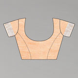 Ethnic Motifs Zari Woven Design Banarasi Saree