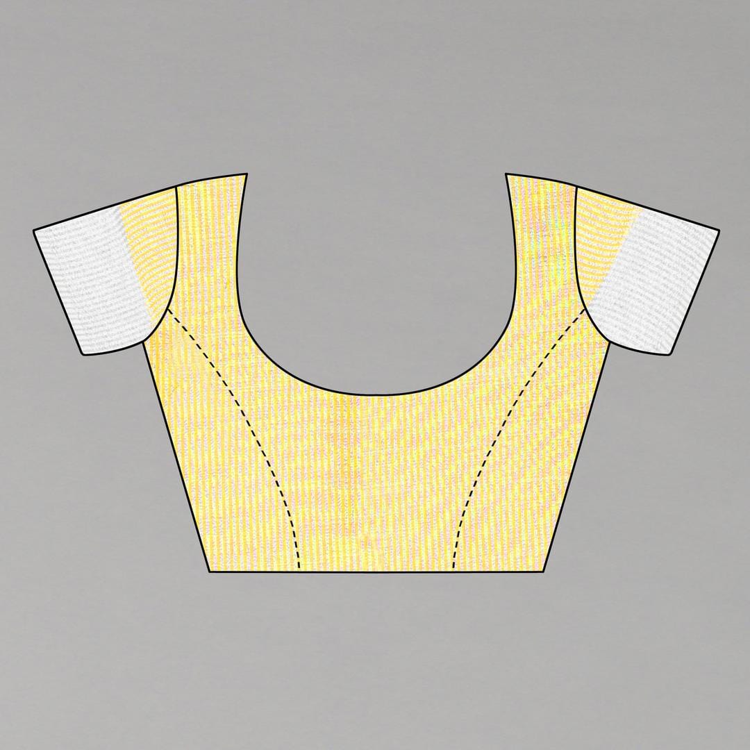 Ethnic Motifs Zari Woven Design Banarasi Saree