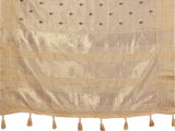 Ethnic Motifs Zari Woven Design Banarasi Saree