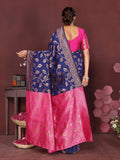 Varanga Women Banarasi Saree With Blouse Piece