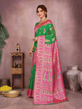 Varanga Women Banarasi Saree With Blouse Piece