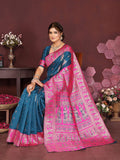 Varanga Women Banarasi Saree With Blouse Piece
