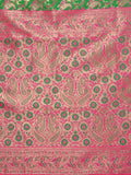 Varanga Women Banarasi Saree With Blouse Piece
