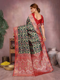 Varanga Women Banarasi Saree With Blouse Piece