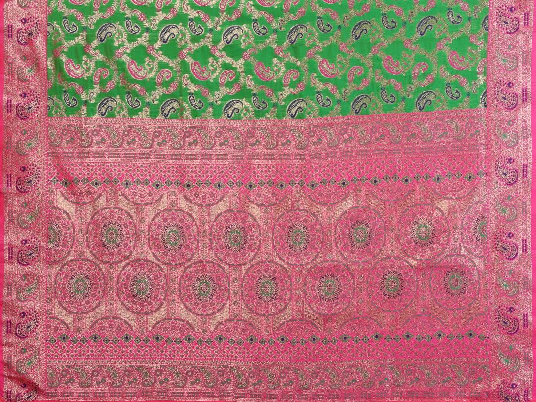 Varanga Women Banarasi Saree With Blouse Piece