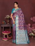 Varanga Women Banarasi Saree With Blouse Piece