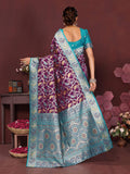 Varanga Women Banarasi Saree With Blouse Piece