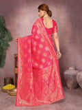 Varanga Women Banarasi Saree With Blouse Piece
