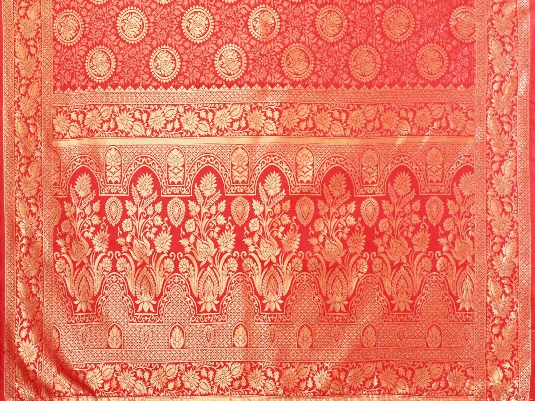 Varanga Women Banarasi Saree With Blouse Piece