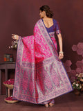 Varanga Women Banarasi Saree With Blouse Piece