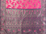 Varanga Women Banarasi Saree With Blouse Piece