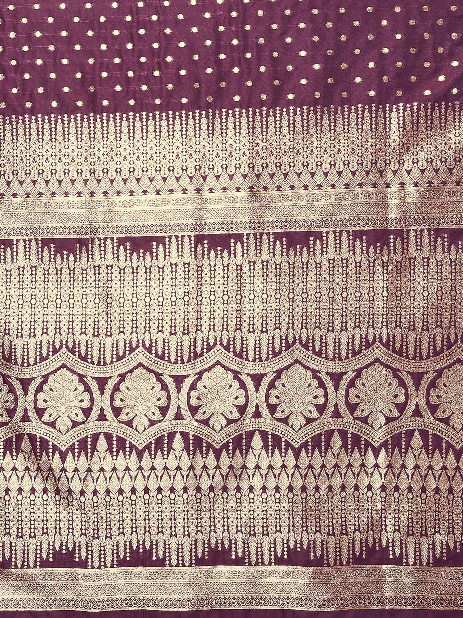 Varanga Women Banarasi Saree With Blouse Piece