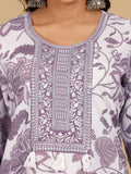 Varanga Women Round Neck Bold Print Co Ord Set
