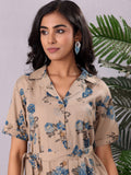Varanga Women Floral Printed Shirt Dress